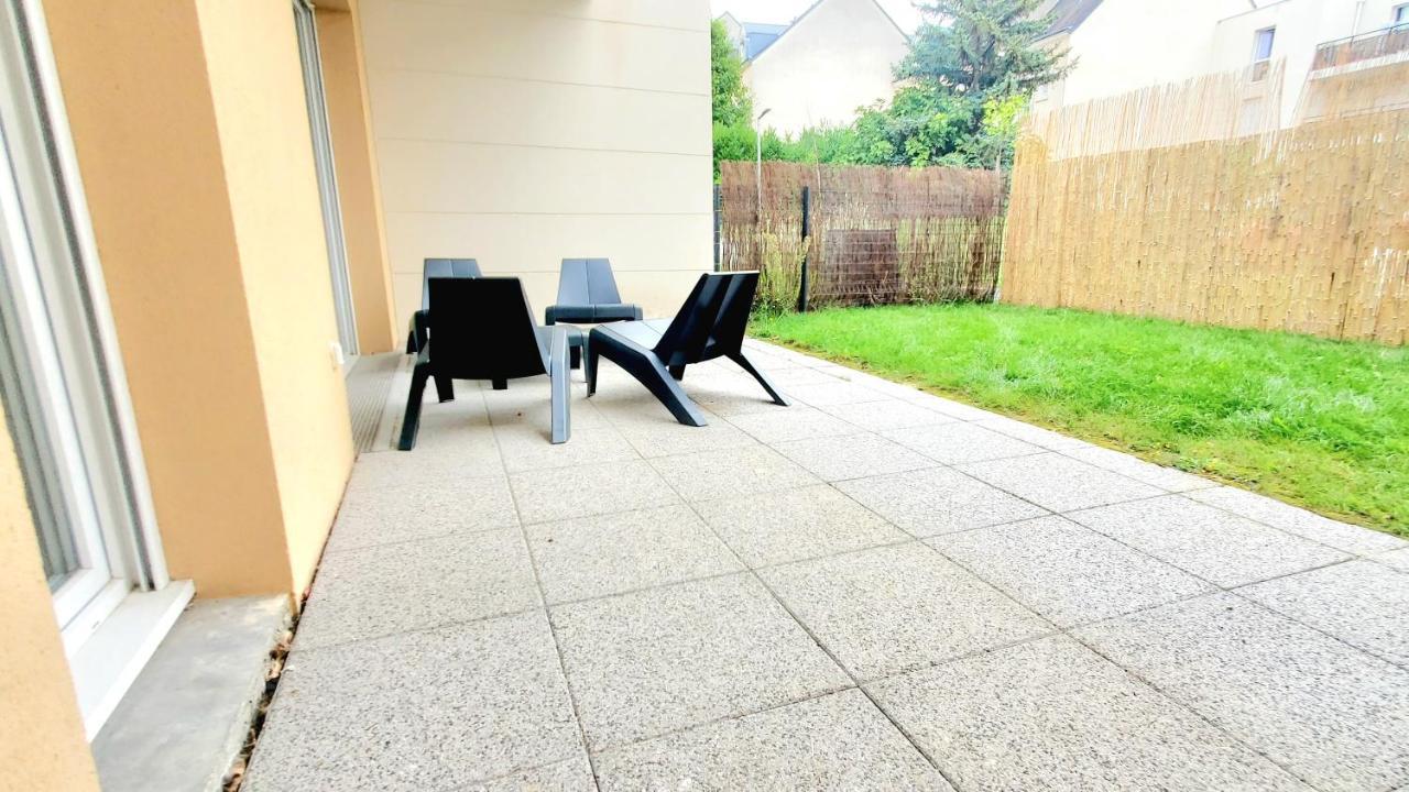 T2 Cosy, Tres Calme, Terrasse, Petit Jardin Et Parking Tours